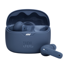 JBL Tune Beam - Blue - True wireless Noise Cancelling earbuds - Hero